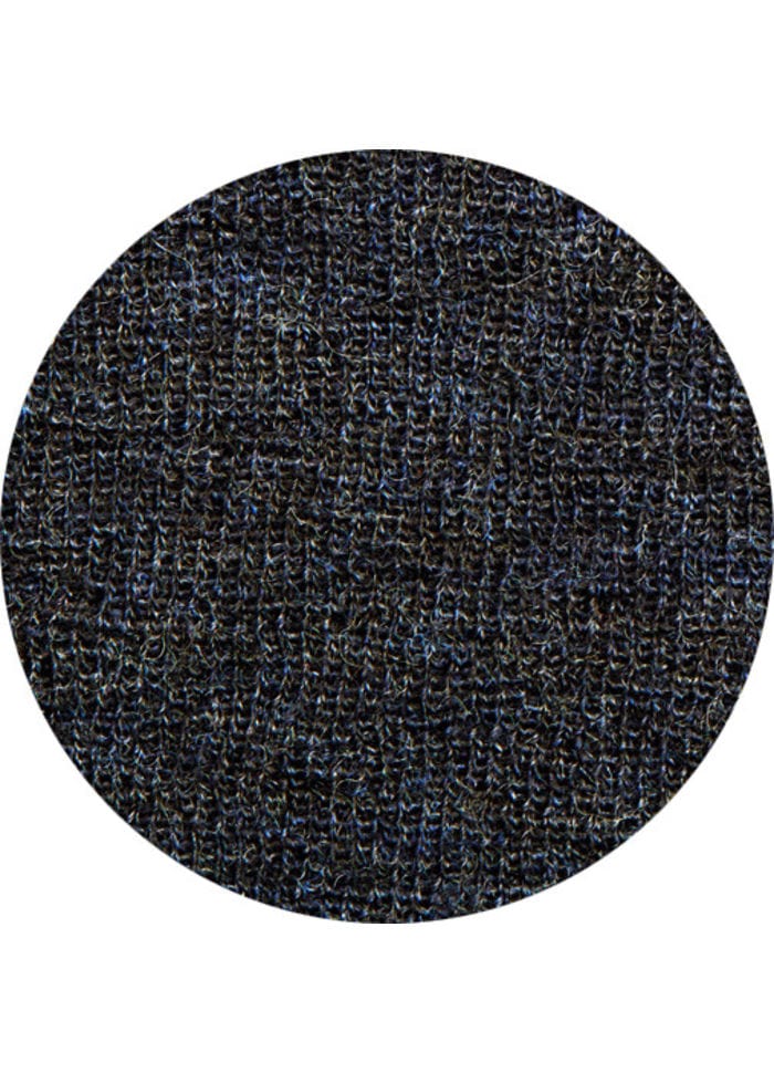 By Basics Midnight Blue Melange / L By Basics- Wide Pants Long 3010 kunstkolonialen