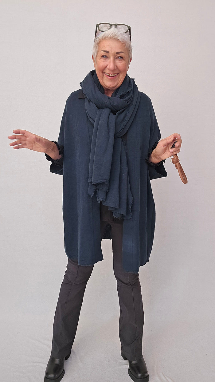 By Basics Sjal By Basics- 1030 Stort skjerf kunstkolonialen