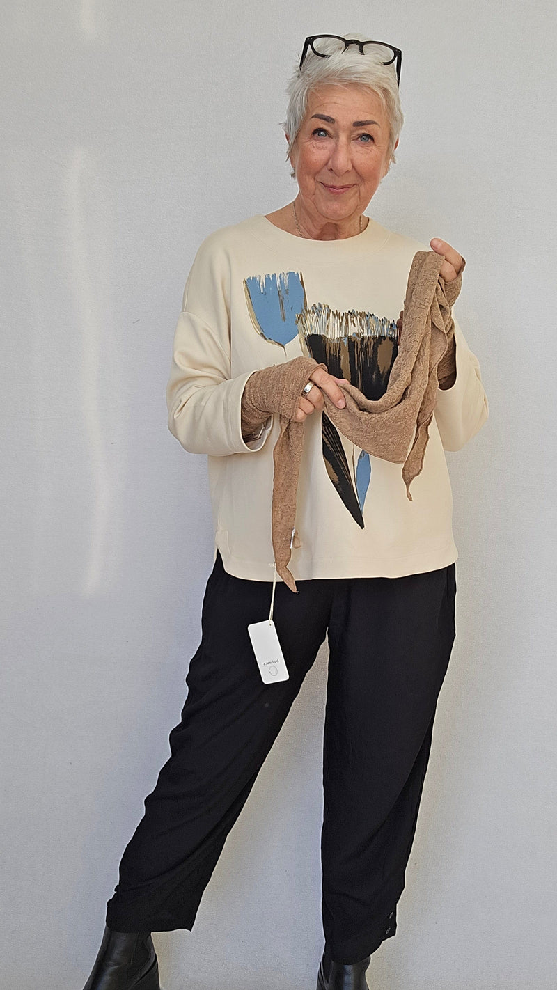 By Basics Skjerf By Basics- 1505 Bubblewool Lite triangelskjerf (miniskjerf) kunstkolonialen