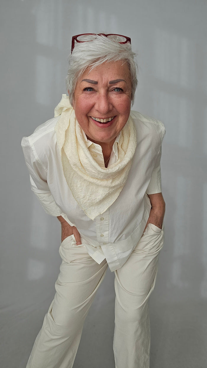 By Basics Skjerf by basics- 1515 bubblewool tørkle kunstkolonialen