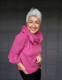 By Basics Skjerf Camelia melange By Basics- 1013 Tubeskjerf i flere farger! kunstkolonialen