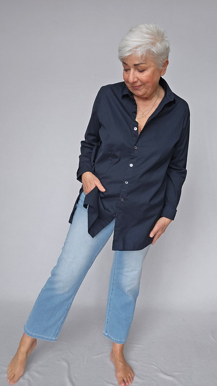 By Basics skjorte OWN by basics- 13002 Poplinskjorte kunstkolonialen