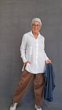 By Basics skjorte OWN by basics- 13002 Poplinskjorte kunstkolonialen