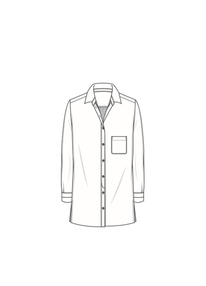 By Basics skjorte S / White OWN by basics- 13002 Poplinskjorte kunstkolonialen