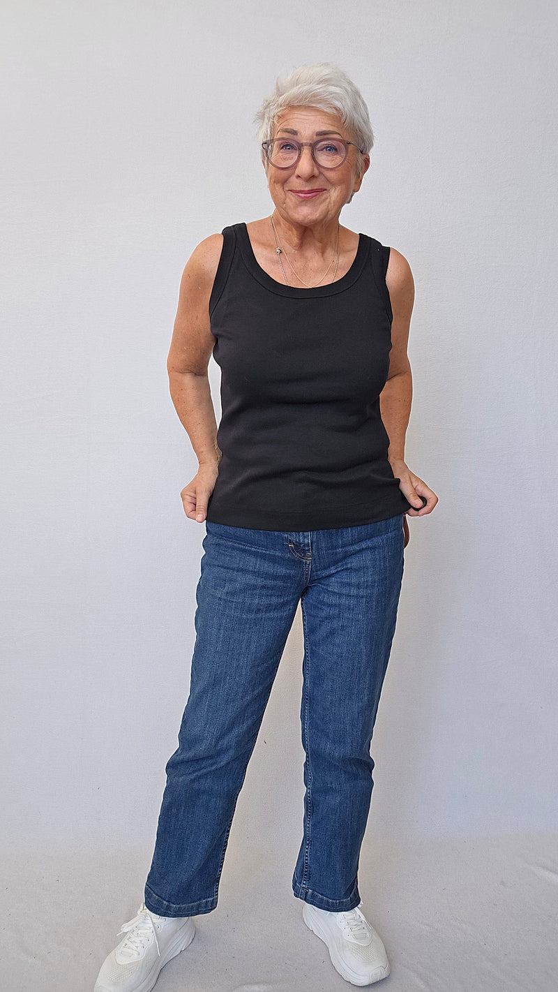 By Basics Tank top Cotton Sense By Basics- 2303 Tank topp kunstkolonialen