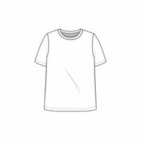 By Basics Topp by basics- 4082 Enkel topp kunstkolonialen