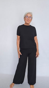 By Basics Topp by basics- 4082 Enkel topp kunstkolonialen