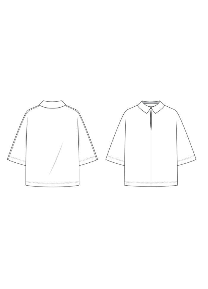 By Basics Topp by basics bamboo- 4619 vid topp kunstkolonialen