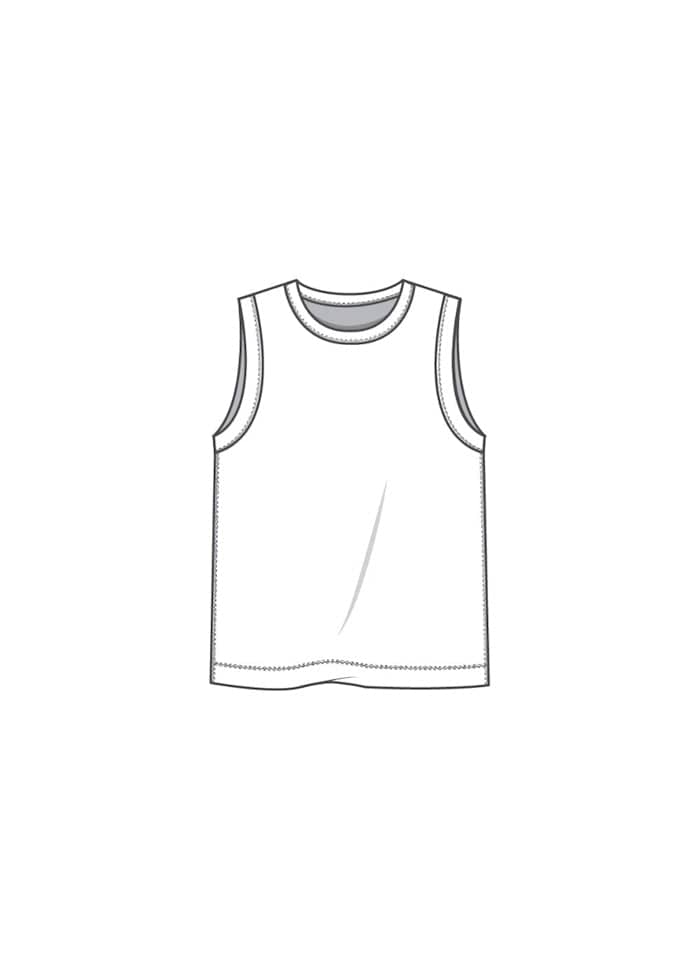 By Basics Topp Cotton Sense By Basics- 2304 Boxy topp kunstkolonialen