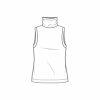 By Basics Topp Cotton Sense by basics- 2306-1 Polo topp u/ermer kunstkolonialen