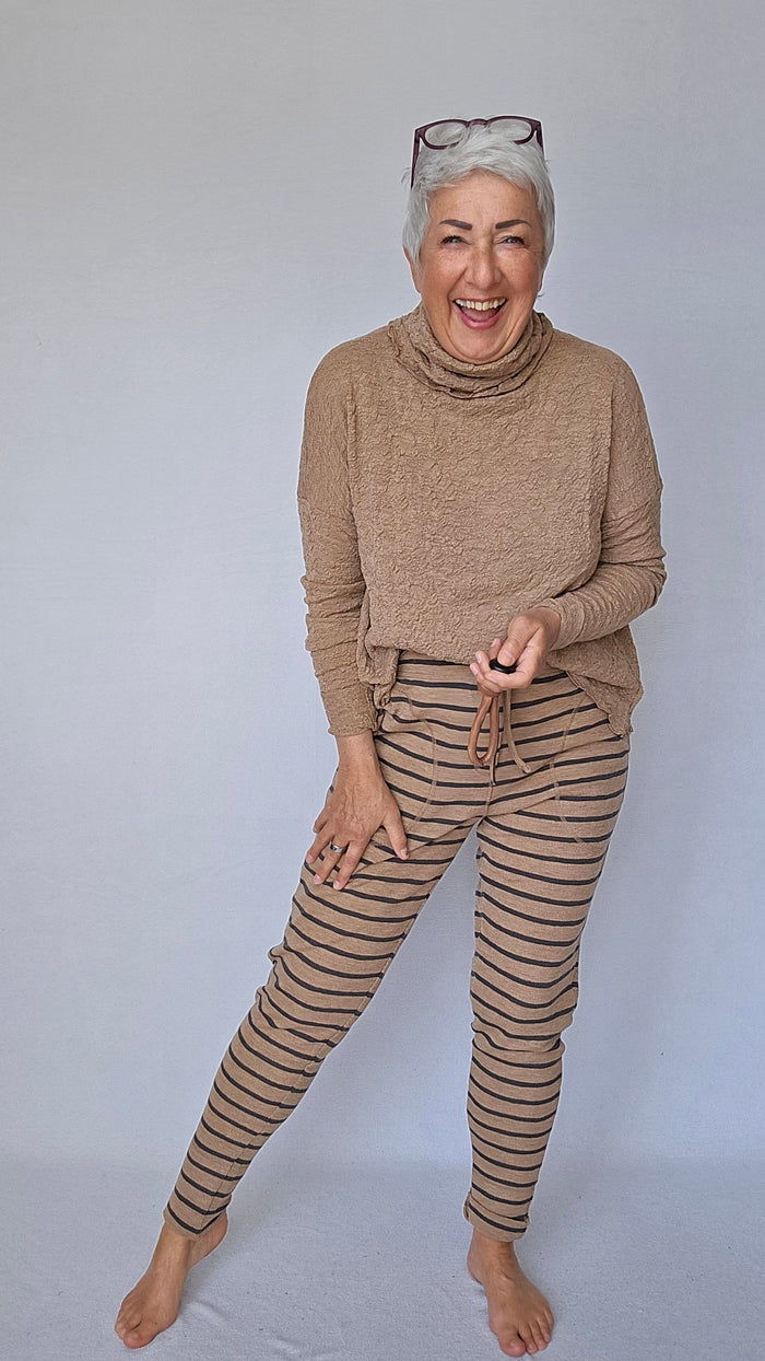 By Basics Ullgenser By basics- Bubblewool 4501 Shirt Wide w/large rollneck kunstkolonialen