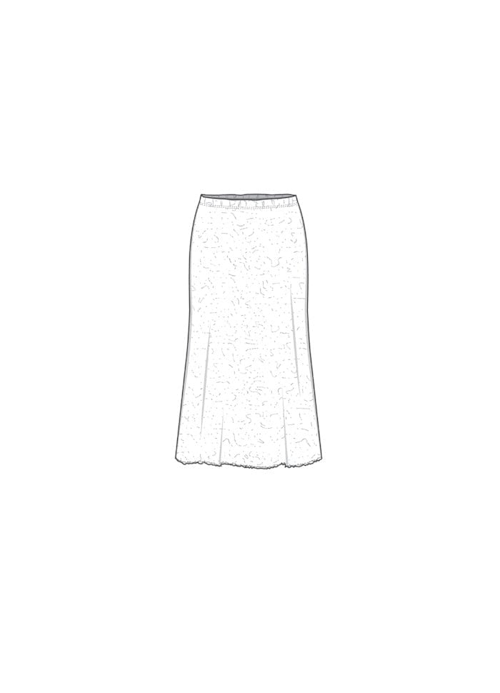 By Basics Ullskjørt By basics- Bubblewool 5503 Long Skirt kunstkolonialen