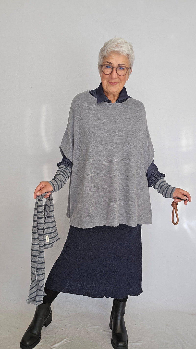 By Basics Ullskjørt By basics- Bubblewool 5503 Long Skirt kunstkolonialen