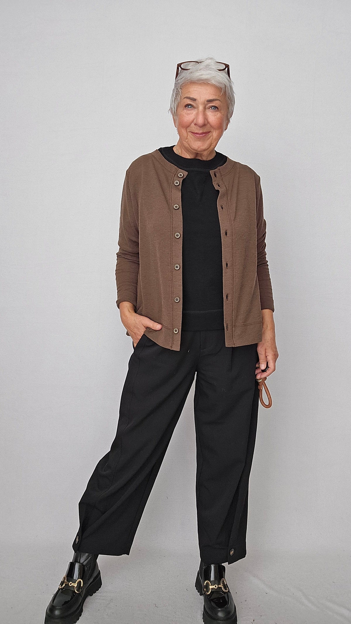 By Basics Ulltopp By Basics- 2022 Topp/vest med rund hals kunstkolonialen