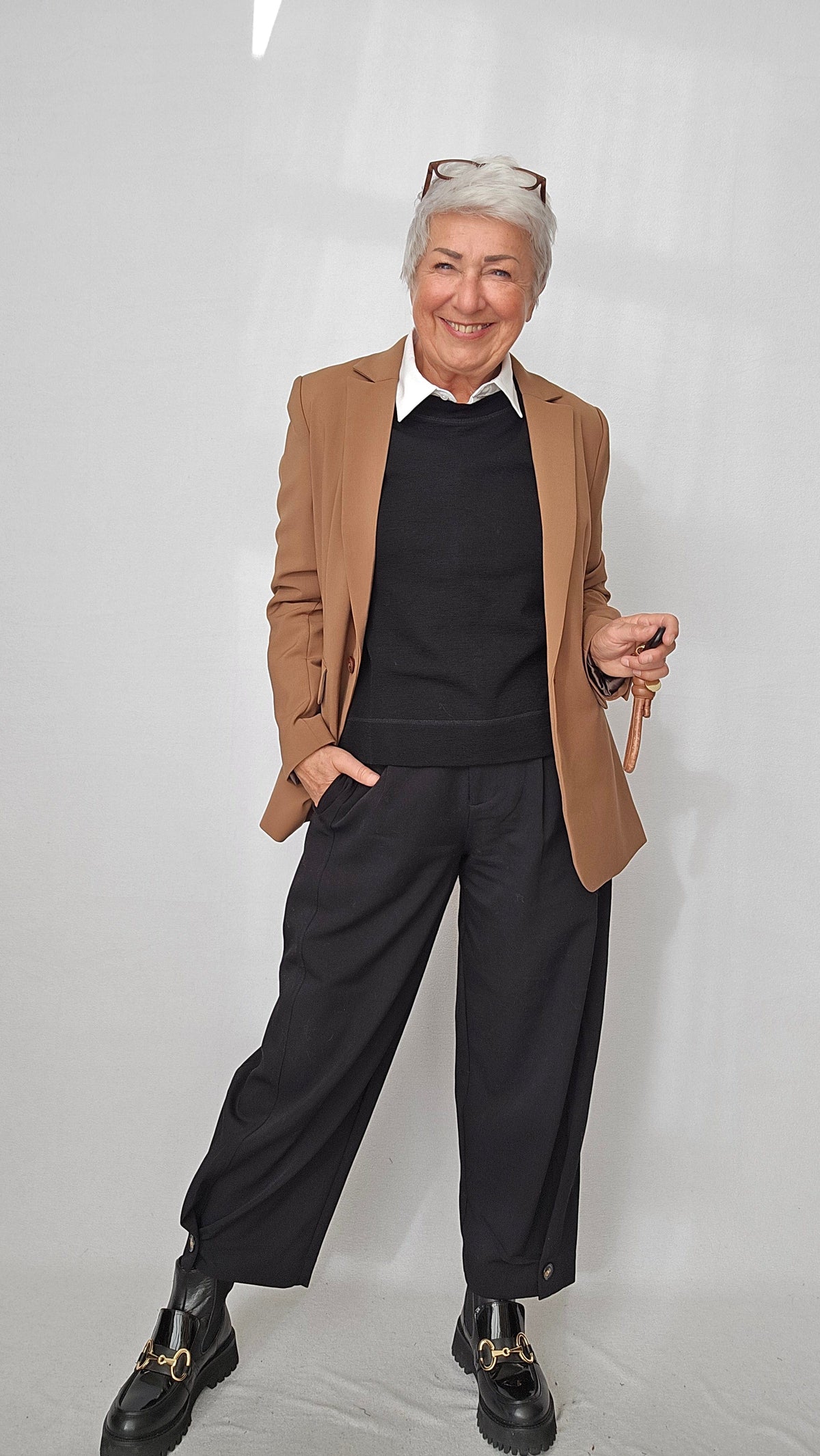 By Basics Ulltopp By Basics- 2022 Topp/vest med rund hals kunstkolonialen