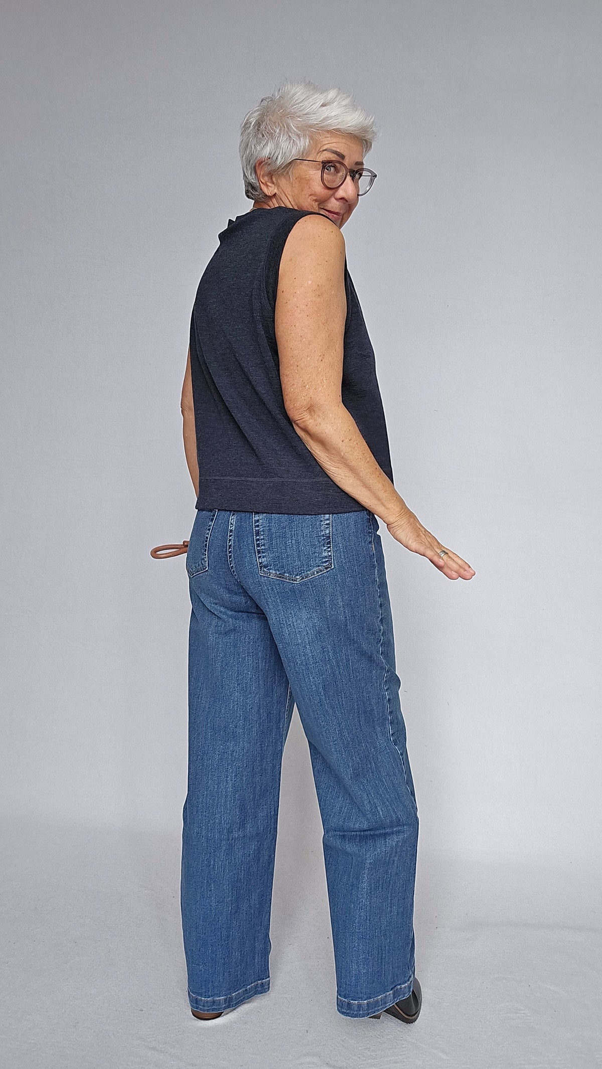 By Basics Ulltopp by basics- 2022 Topp/vest med rund hals kunstkolonialen