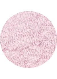 By Basics Ulltopp XS-S / Violet ice melange by basics- Bubblewool 4506 vid topp m/båthals kunstkolonialen