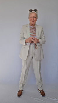 Cero Etage Blazer 36 / Sand Melange Cero Etage- Anna Blazer kunstkolonialen