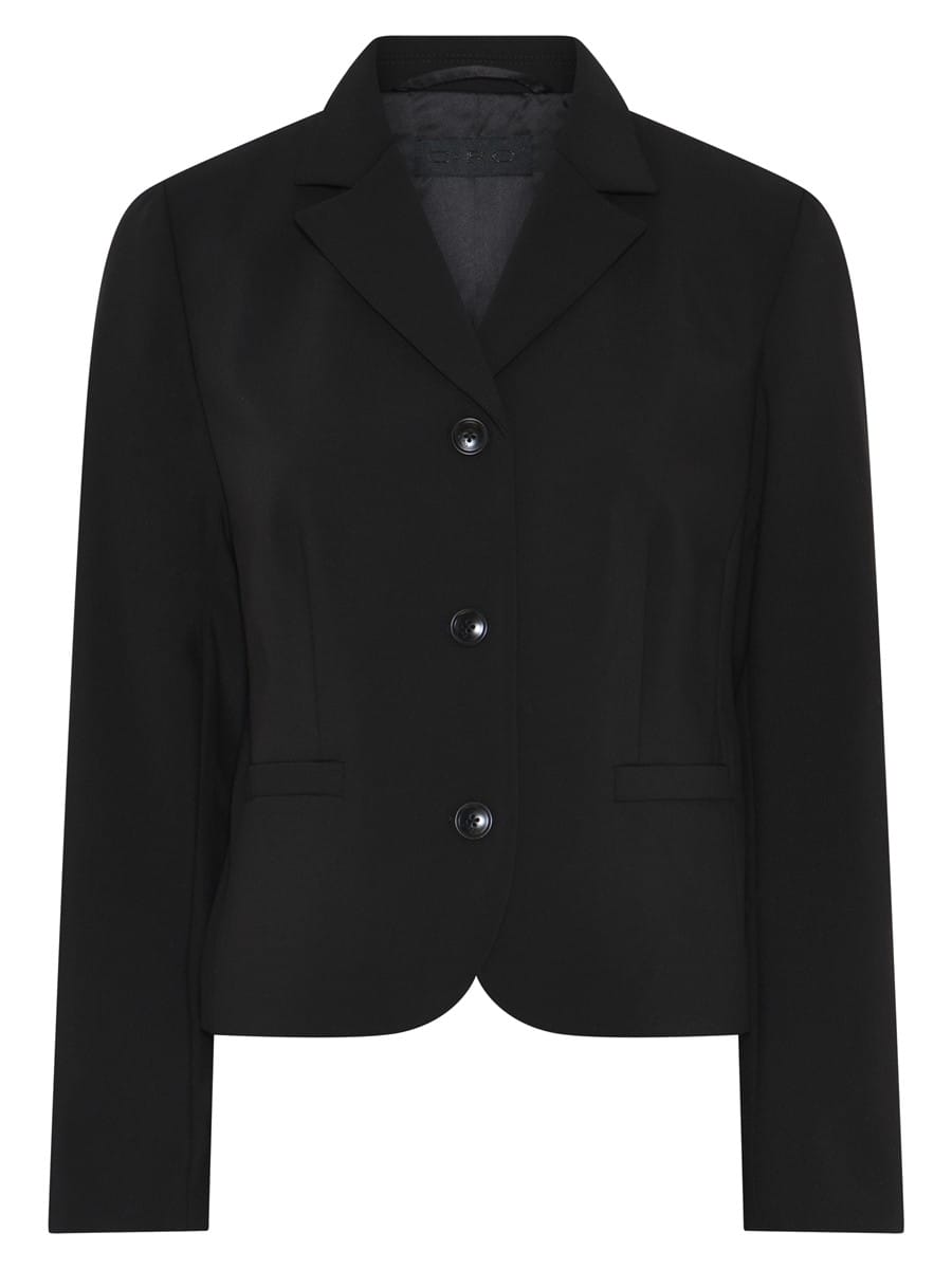 Cero Etage Blazer Black / 36 Cero Etage- Signe kort blazer kunstkolonialen
