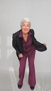 Cero Etage Blazer Cero Etage- Anna Blazer i velur kunstkolonialen