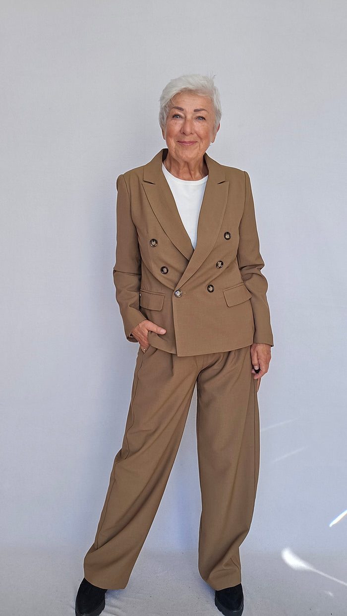 Cero Etage Blazer Cero Etage – Kort dobbeltspent blazer kunstkolonialen