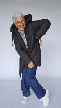 Cero Etage Boblejakke Cero Etage- Boblejakke m/stor hette kunstkolonialen