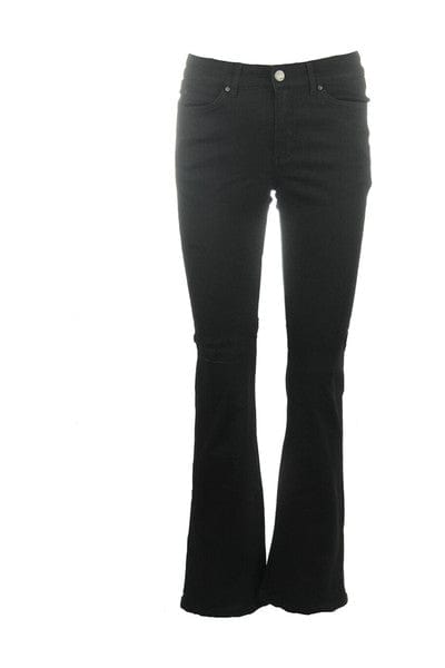 Cero Etage Bukse 34 CRO- Magic fit jeans- flared leg sort 80 cm kunstkolonialen