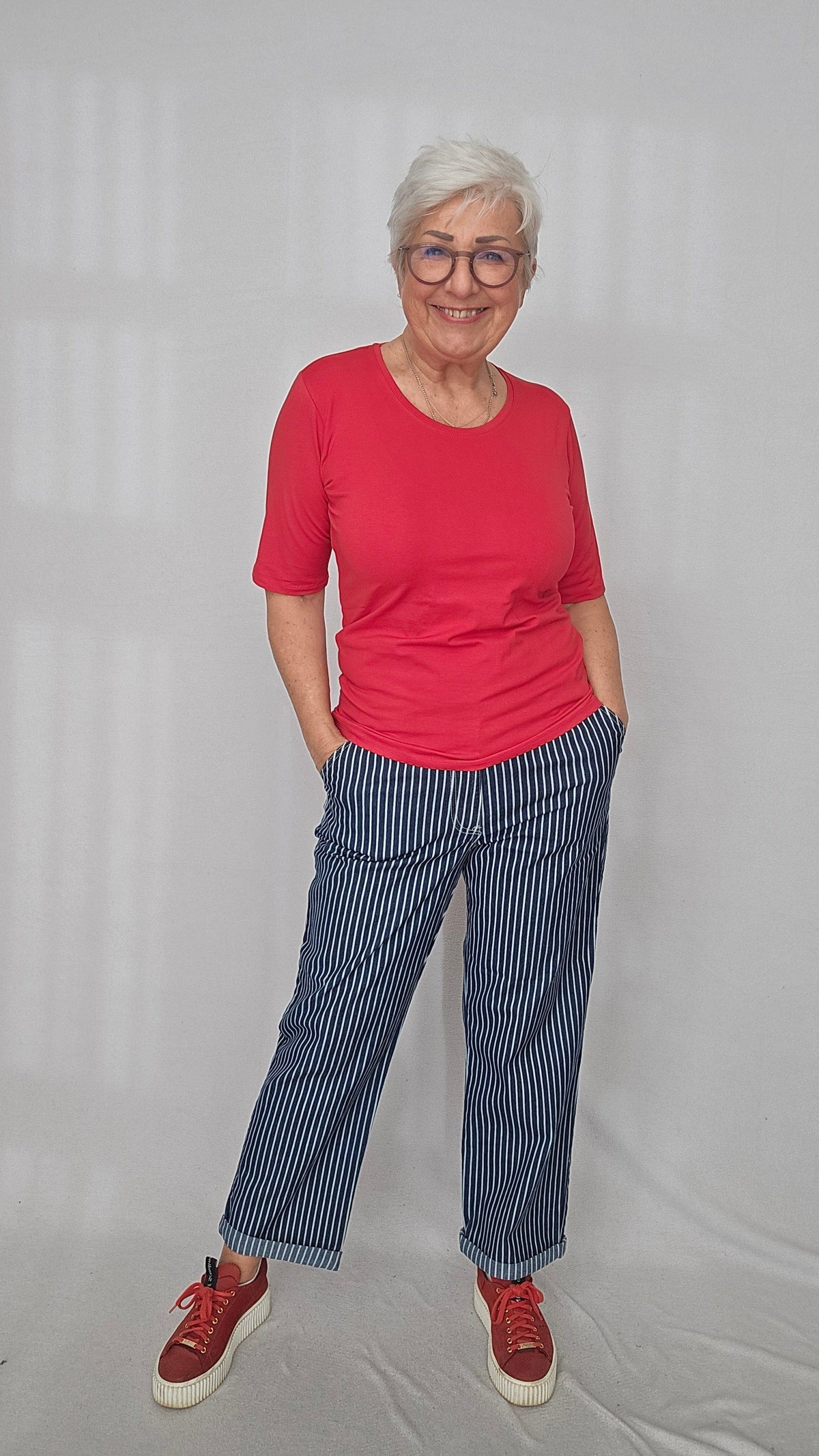 Cero Etage Bukse CRO- Carla bukse m/striper kunstkolonialen