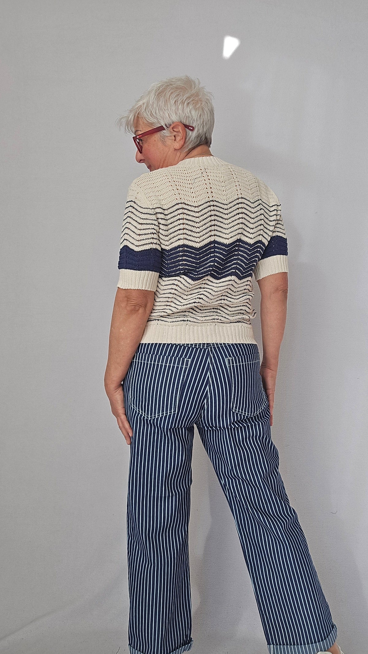 Cero Etage Bukse CRO- Carla bukse m/striper kunstkolonialen