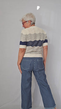 Cero Etage Bukse CRO- Carla bukse m/striper kunstkolonialen