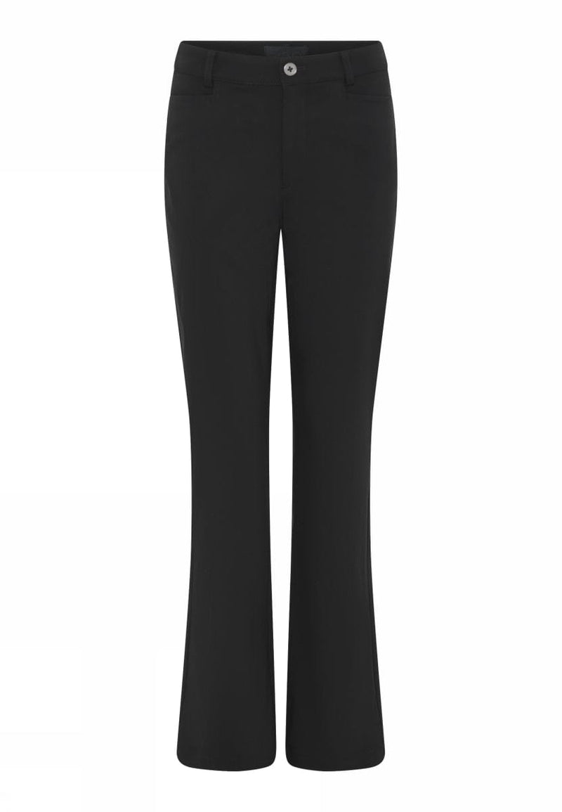 Cero Etage Bukser 34 / Black CRO- Lina 7/8 bukser m/superstretch ensfarget REGULAR kunstkolonialen