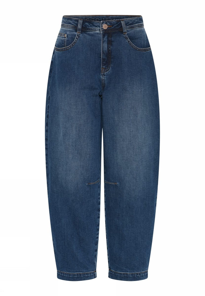 Cero Etage Bukser 34 CRO- Barrel denim bukse kunstkolonialen