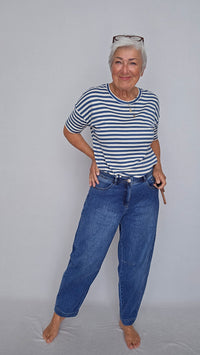 Cero Etage Bukser 34 CRO- Barrel denim bukse kunstkolonialen