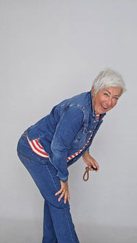 Cero Etage Bukser CRO- Emma denim bukse m/rette ben kunstkolonialen