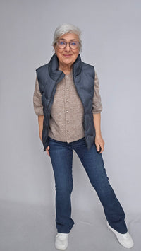 Cero Etage Dunvest Cero Etage- Dunmix-vest i resirkulert polyester kunstkolonialen