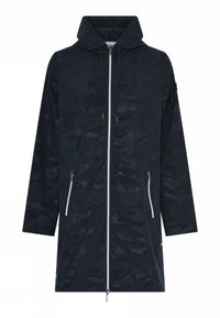 Cero Etage Jakke 36 / Navy Cero Etage- Sporty lang jakke kunstkolonialen