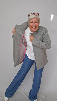 Cero Etage Jakke Cero Etage- Jersey jakke m/krage og knapper kunstkolonialen