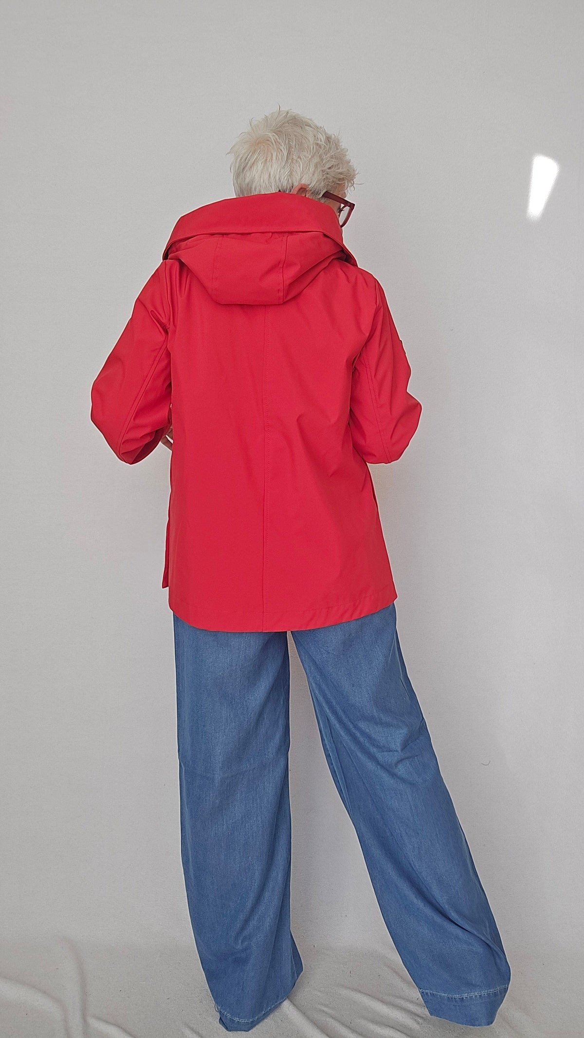 Cero Etage Jakke Cero Etage- Sporty rød jakke kunstkolonialen