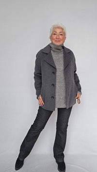 Cero Etage Jakke Charcoal / XS CRO Etage- Jakke i ull kunstkolonialen