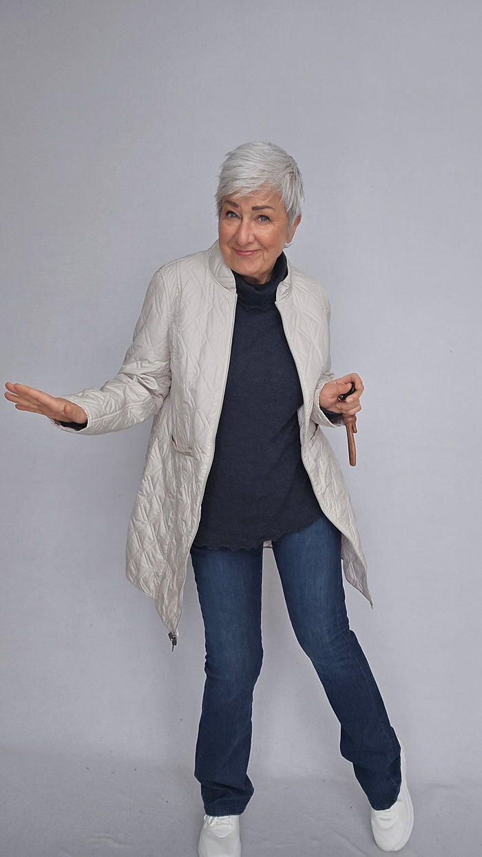 Cero Etage Jakke Etage- Quilted jacket long kunstkolonialen