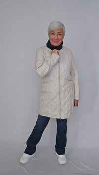 Cero Etage Jakke Etage- Quilted jacket long kunstkolonialen