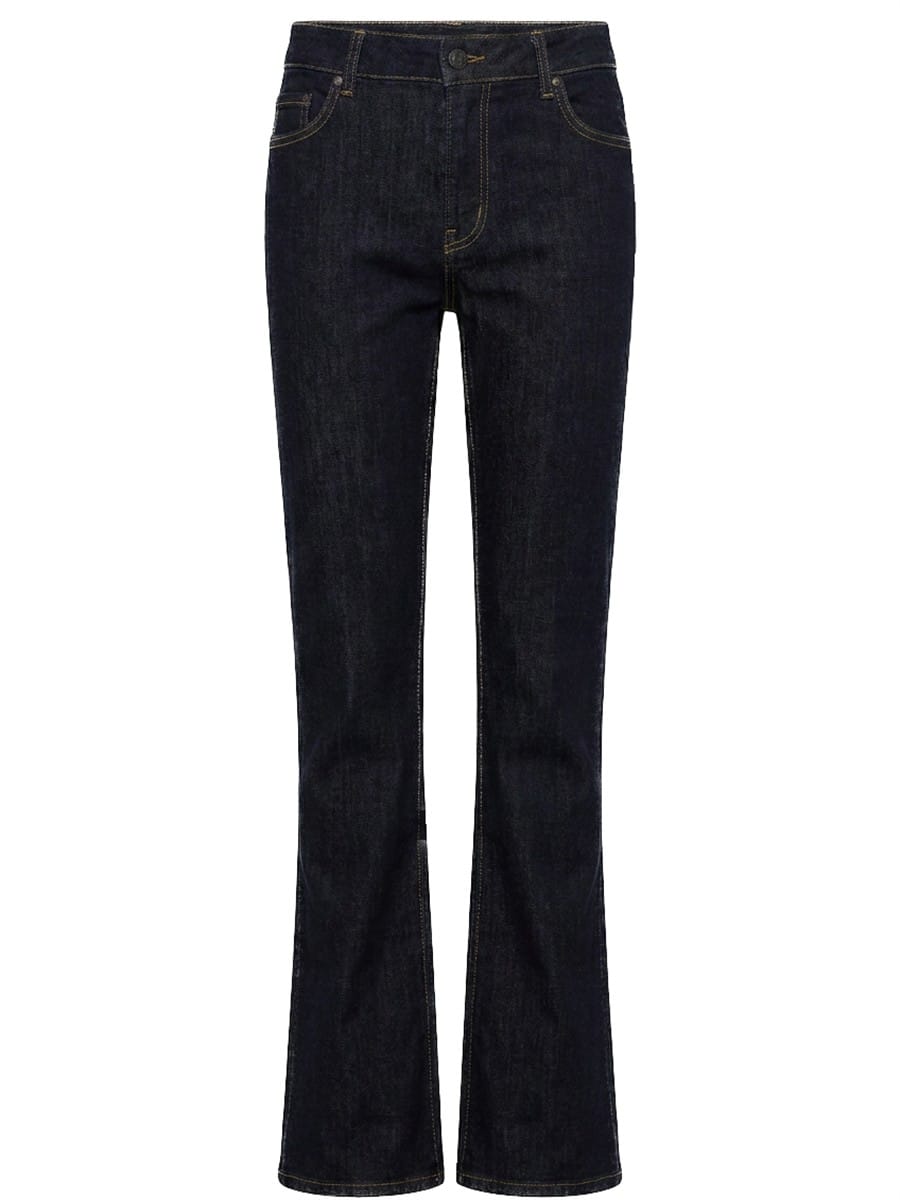 Cero Etage Jeans 34 / Black denim CRO- Magic fit light flared kunstkolonialen