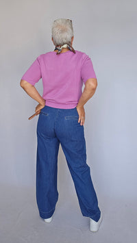 Cero Etage Jeans CRO- Denim Wide Pants kunstkolonialen