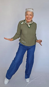Cero Etage Jeans CRO- Denim Wide Pants kunstkolonialen