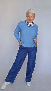 Cero Etage Jeans CRO- Denim Wide Pants kunstkolonialen