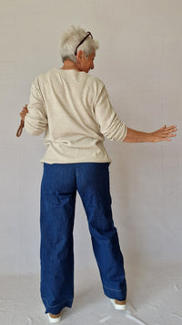 Cero Etage Jeans CRO- Denim Wide Pants kunstkolonialen