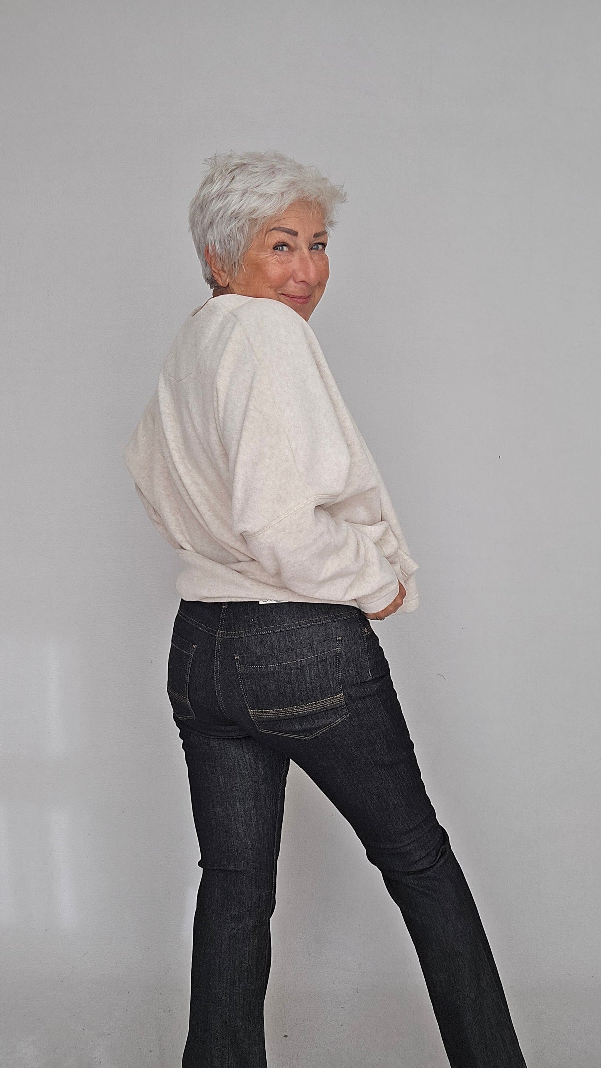 Cero Etage Jeans CRO- Magic fit light flared kunstkolonialen