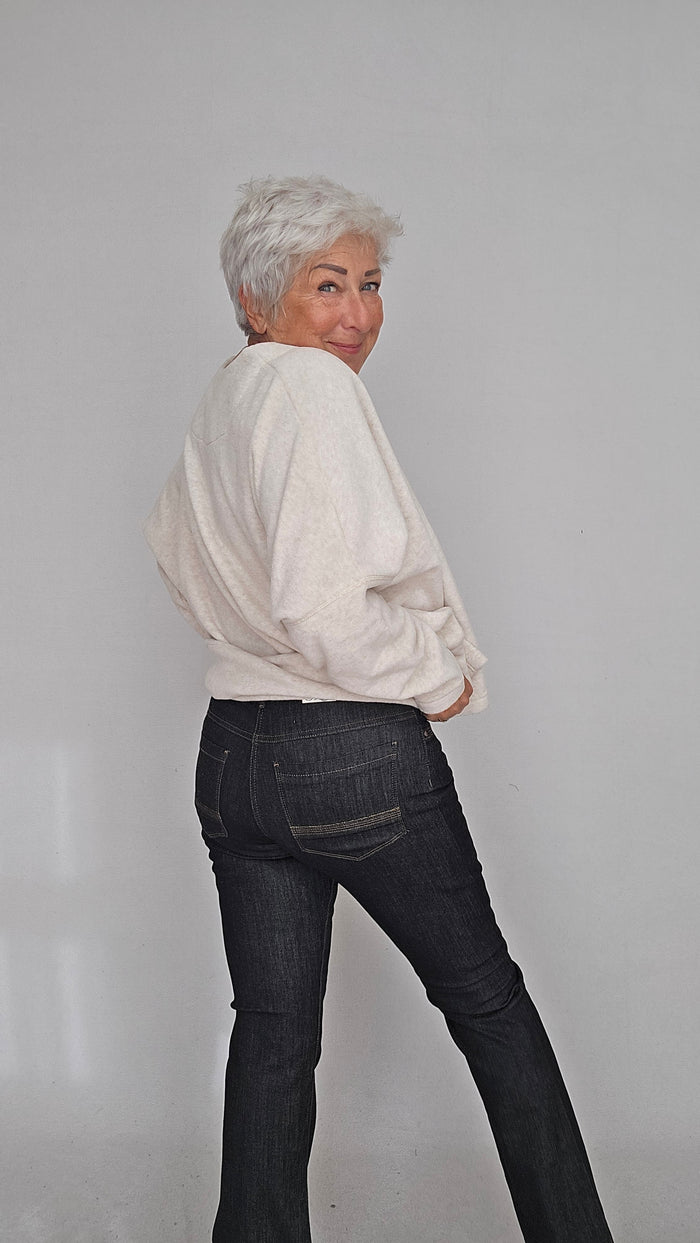 Cero Etage Jeans CRO- Magic fit light flared kunstkolonialen