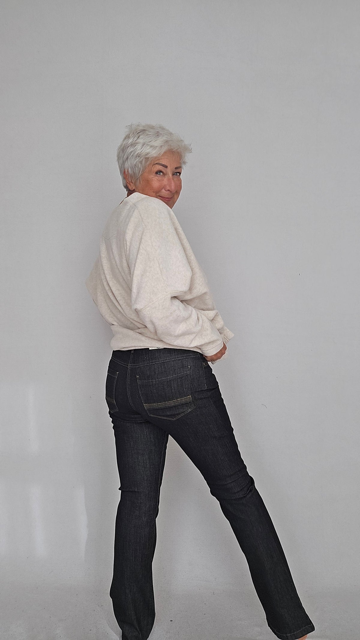 Cero Etage Jeans CRO- Magic fit light flared kunstkolonialen
