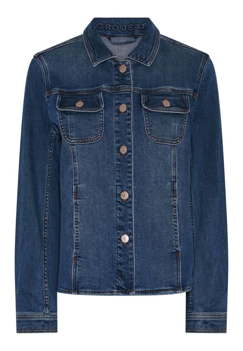 Cero Etage Jeansjakke S Cero Etage- Denim jakke kunstkolonialen